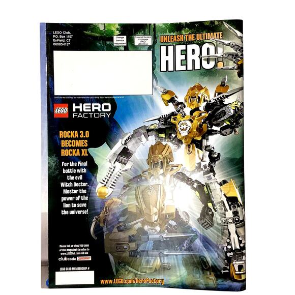 Lego Club Magazine, Rocket off into Space, Star Wars, Sept/Oct 2011, NM 9.4 - Picture 2 of 4